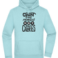 Count Memories Not Calories Design - Premium Essential Unisex Hoodie_POOL BLUE_front