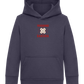 Yoshino Sakura Design - Comfort Kids Hoodie_FRENCH NAVY_front