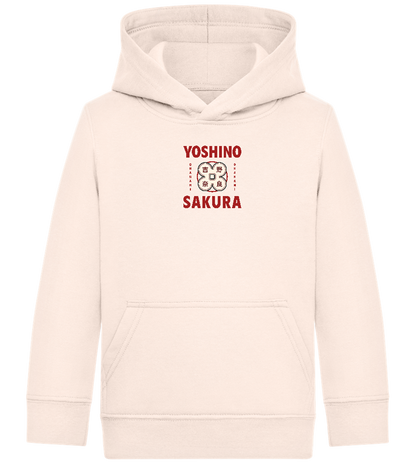 Yoshino Sakura Design - Comfort Kids Hoodie_LIGHT PEACH ROSE_front