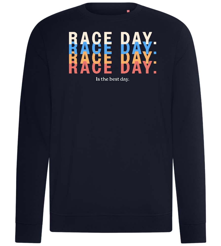 Best Day of the Week Design - Comfort unisex sweater_FRENCH NAVY_front