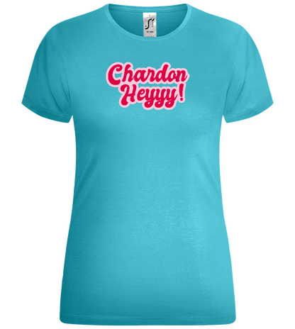 Chardon-heyyy Design - Comfort women's t-shirt_HAWAIIAN OCEAN_front