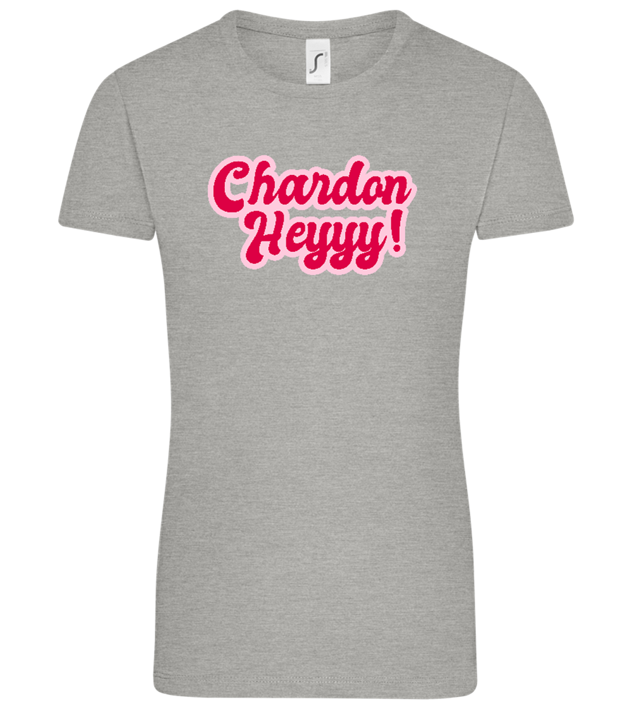 Chardon-heyyy Design - Comfort women's t-shirt_ORION GREY_front