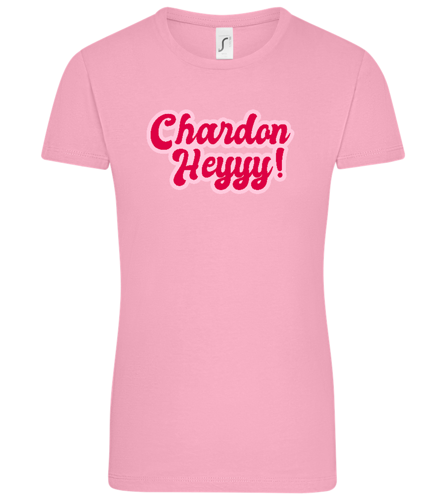 Chardon-heyyy Design - Comfort women's t-shirt_PINK ORCHID_front