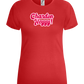 Chardon-heyyy Design - Comfort women's t-shirt_RED_front