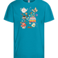 Autumn Vibes Design - Basic kids t-shirt_TURQUOISE_front