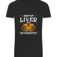 Shut Up Liver It's Oktoberfest Design - Basic Unisex T-Shirt_DEEP BLACK_front