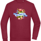 Mother's Day Flowers Design - Comfort Essential Unisex Sweater_BORDEAUX_front