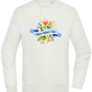 Mother's Day Flowers Design - Comfort Essential Unisex Sweater_CREAMY GREEN_front