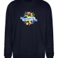 Mother's Day Flowers Design - Comfort Essential Unisex Sweater_FRENCH NAVY_front