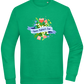 Mother's Day Flowers Design - Comfort Essential Unisex Sweater_MEADOW GREEN_front