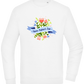 Mother's Day Flowers Design - Comfort Essential Unisex Sweater_WHITE_front