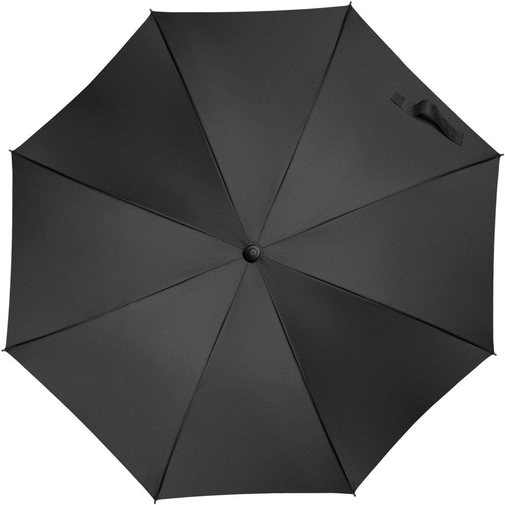 Windproof 23-Inch Umbrella_BLACK_front