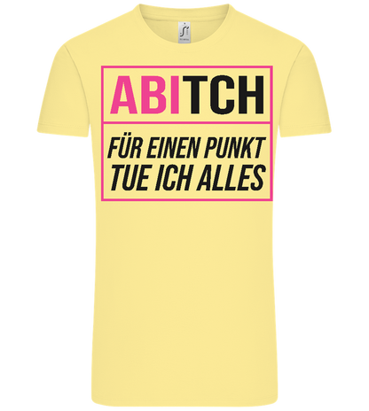 Tue Ich Alles Design - Comfort Unisex T-Shirt_AMARELO CLARO_front