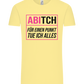 Tue Ich Alles Design - Comfort Unisex T-Shirt_AMARELO CLARO_front