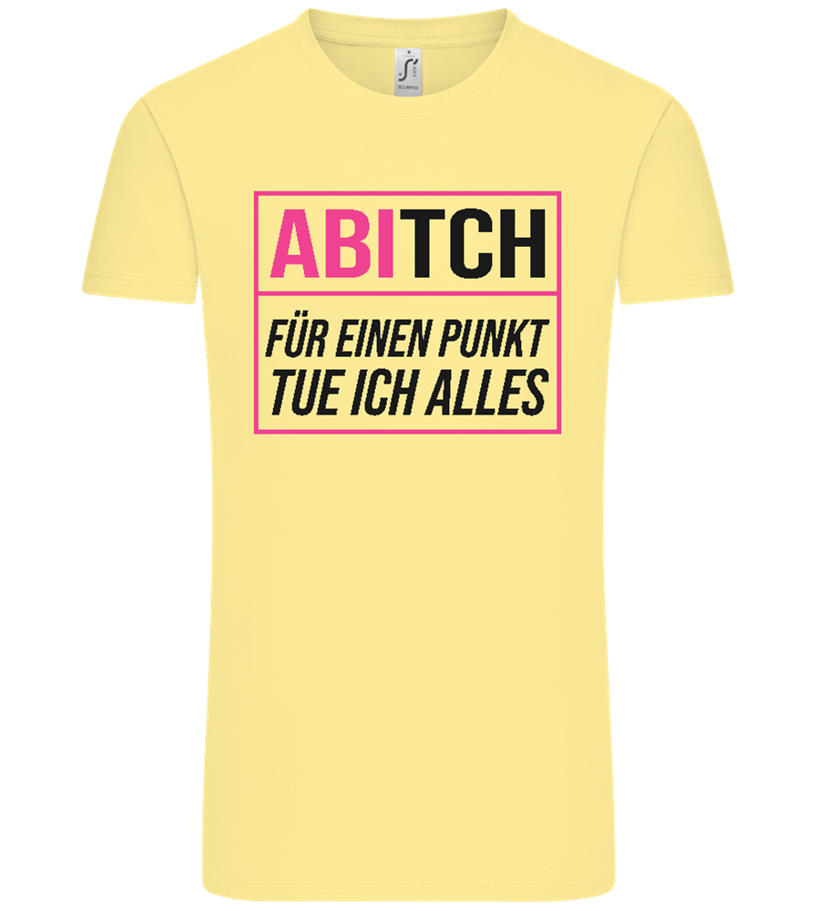 Tue Ich Alles Design - Comfort Unisex T-Shirt_AMARELO CLARO_front