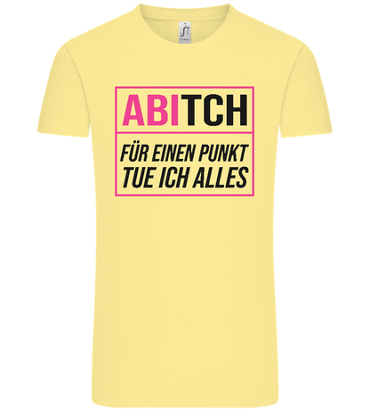 Tue Ich Alles Design - Comfort Unisex T-Shirt_AMARELO CLARO_front