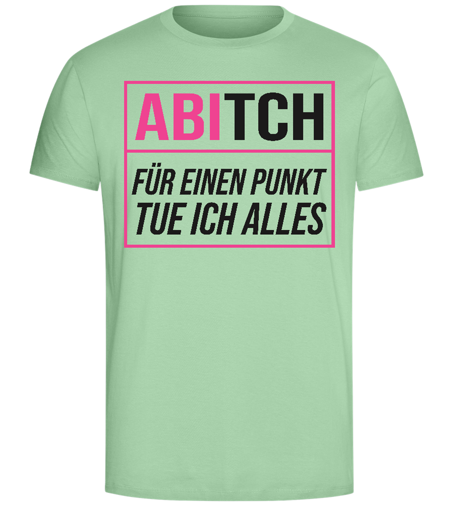 Tue Ich Alles Design - Comfort Unisex T-Shirt_ICE GREEN_front