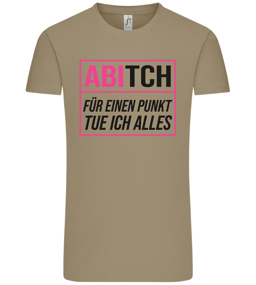 Tue Ich Alles Design - Comfort Unisex T-Shirt_KHAKI_front