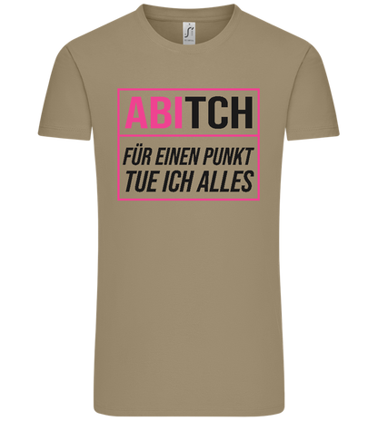 Tue Ich Alles Design - Comfort Unisex T-Shirt_KHAKI_front