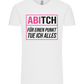 Tue Ich Alles Design - Comfort Unisex T-Shirt_WHITE_front