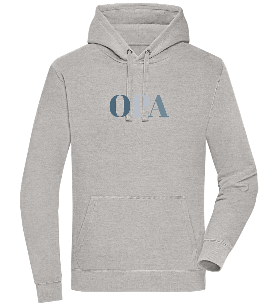 OPA Design - Premium unisex hoodie_ORION GREY II_front