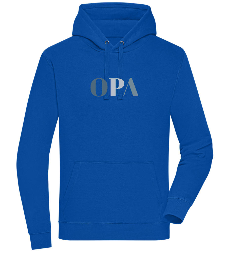 OPA Design - Premium unisex hoodie_ROYAL_front