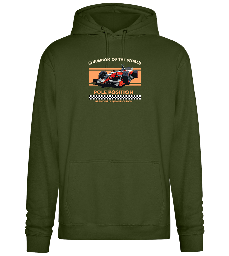 Champion of the World Design - Premium Essential Unisex Hoodie_ARMY_front