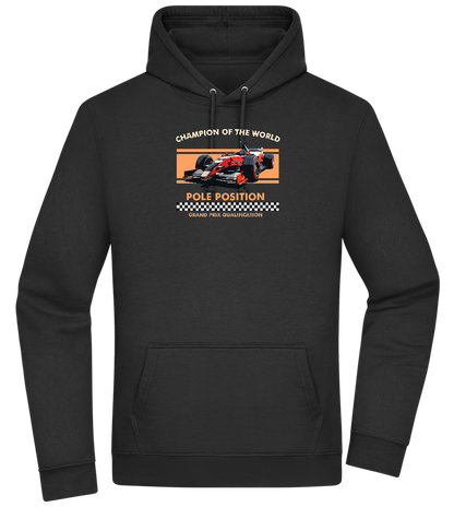 Champion of the World Design - Premium Essential Unisex Hoodie_BLACK_front