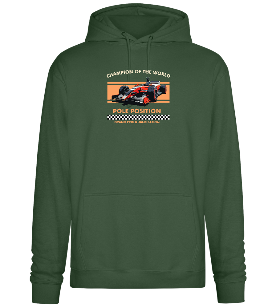 Champion of the World Design - Premium Essential Unisex Hoodie_GREEN BOTTLE_front