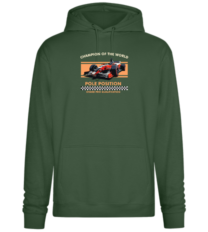 Champion of the World Design - Premium Essential Unisex Hoodie_GREEN BOTTLE_front