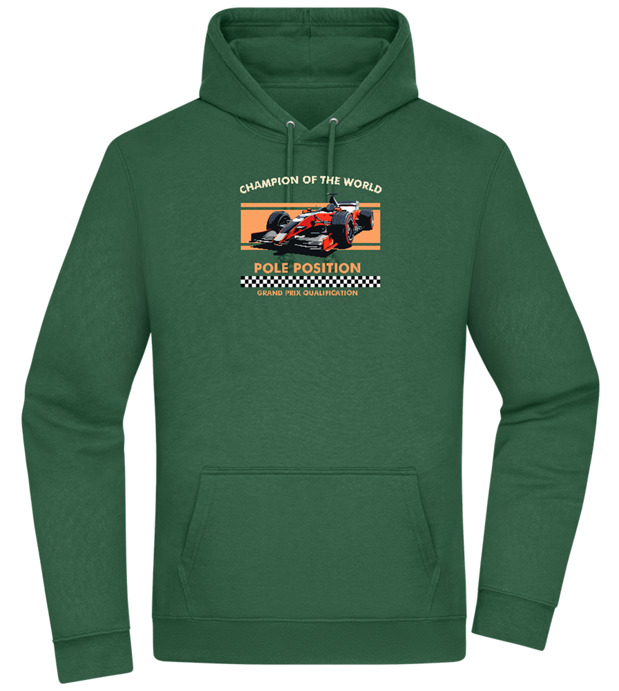 Champion of the World Design - Premium Essential Unisex Hoodie_GREEN BOTTLE_front