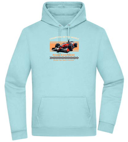 Champion of the World Design - Premium Essential Unisex Hoodie_POOL BLUE_front