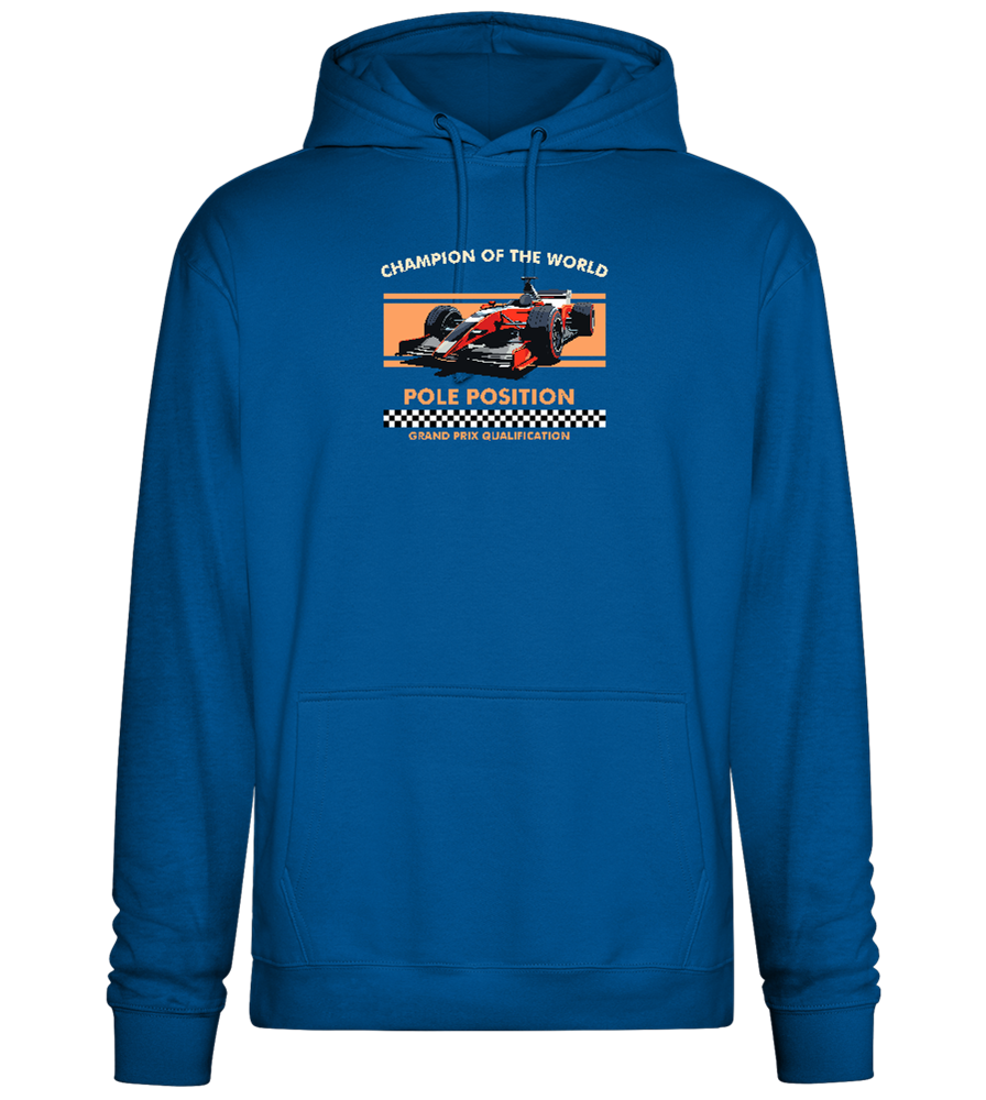 Champion of the World Design - Premium Essential Unisex Hoodie_ROYAL_front