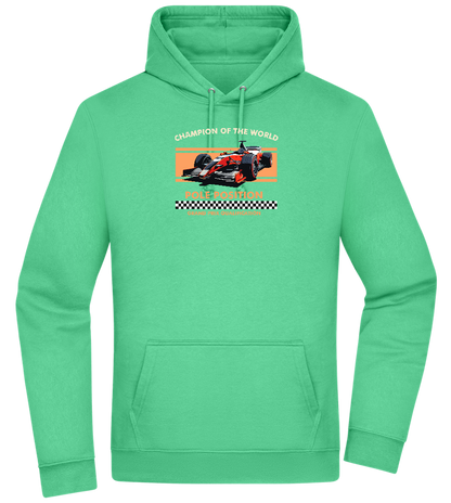 Champion of the World Design - Premium Essential Unisex Hoodie_SPRING GREEN_front