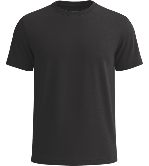 Comfort unisex recycled t-shirt_RECYCLED BLACK_front