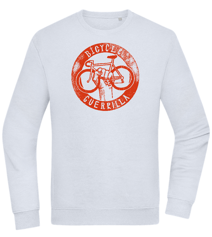 Bicycle Guerrilla Design - Comfort Essential Unisex Sweater_CREAMY BLUE_front