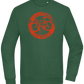 Bicycle Guerrilla Design - Comfort Essential Unisex Sweater_GREEN BOTTLE_front