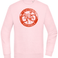 Bicycle Guerrilla Design - Comfort Essential Unisex Sweater_LIGHT PEACH ROSE_front