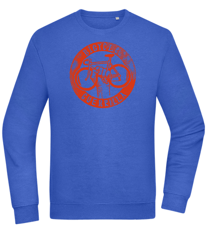 Bicycle Guerrilla Design - Comfort Essential Unisex Sweater_ROYAL_front