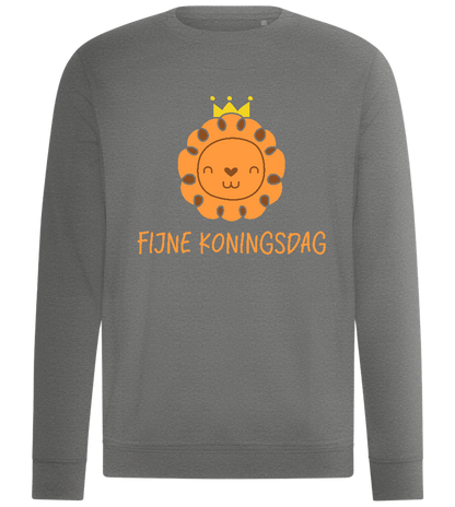 Fijne Koningsdag Design - Comfort unisex sweater_ORION GREY II_front