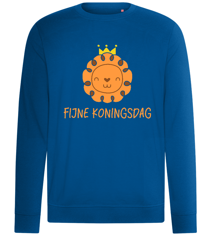 Fijne Koningsdag Design - Comfort unisex sweater_ROYAL_front