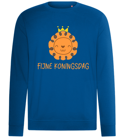 Fijne Koningsdag Design - Comfort unisex sweater_ROYAL_front