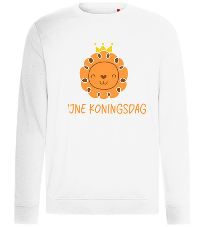 Fijne Koningsdag Design - Comfort unisex sweater_WHITE_front