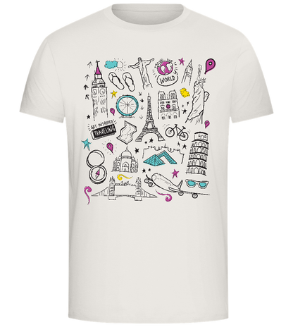 Sights of the World Design - Comfort Unisex T-Shirt_ECRU_front