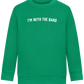 Im With the Band Design - Comfort Kids Sweater_MEADOW GREEN_front