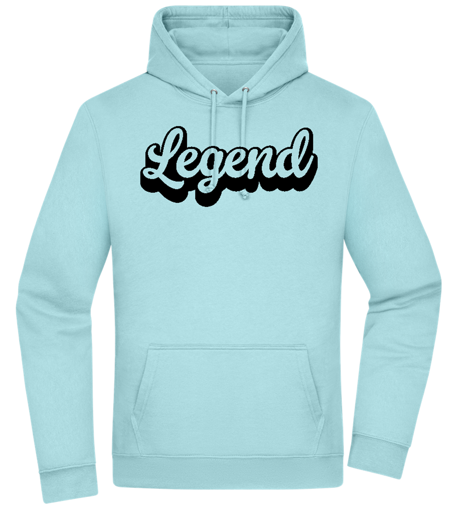 Legend Design - Premium Essential Unisex Hoodie_POOL BLUE_front
