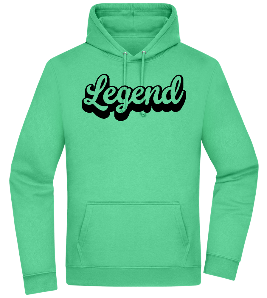 Legend Design - Premium Essential Unisex Hoodie_SPRING GREEN_front
