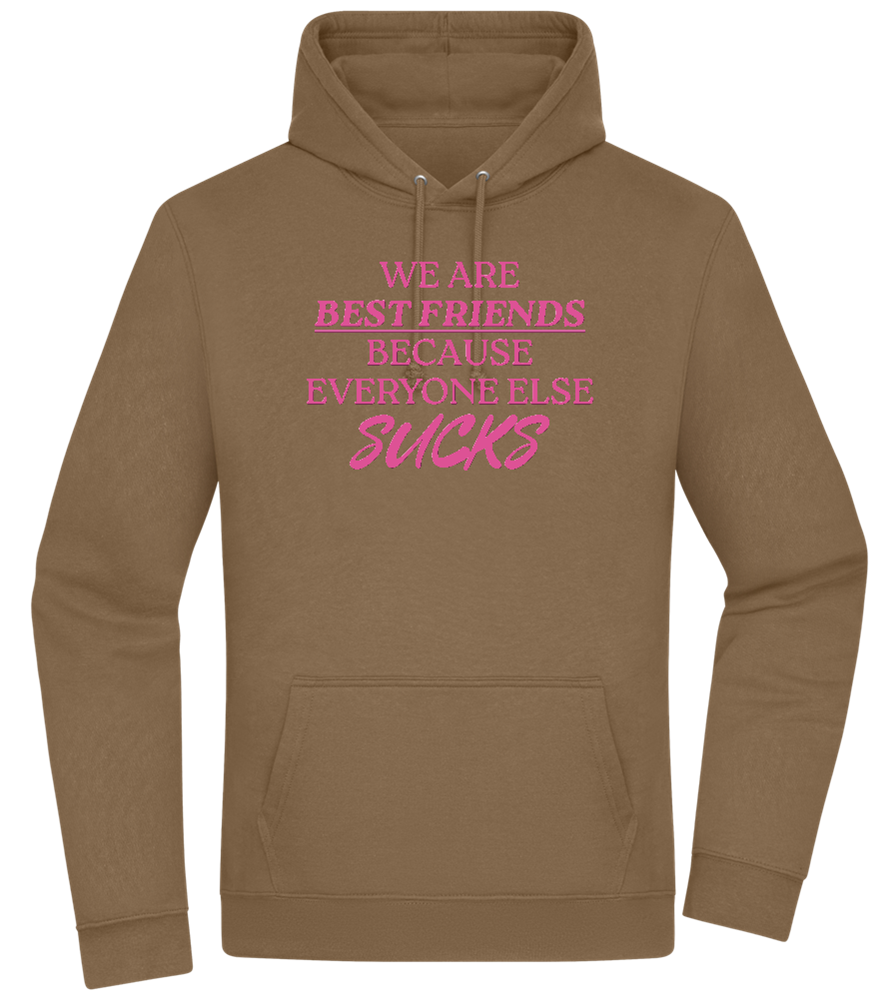 Best Friends Design - Premium Essential Unisex Hoodie_ARMY_front