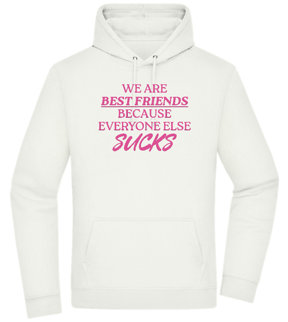 Best Friends Design - Premium Essential Unisex Hoodie_CREAMY GREEN_front