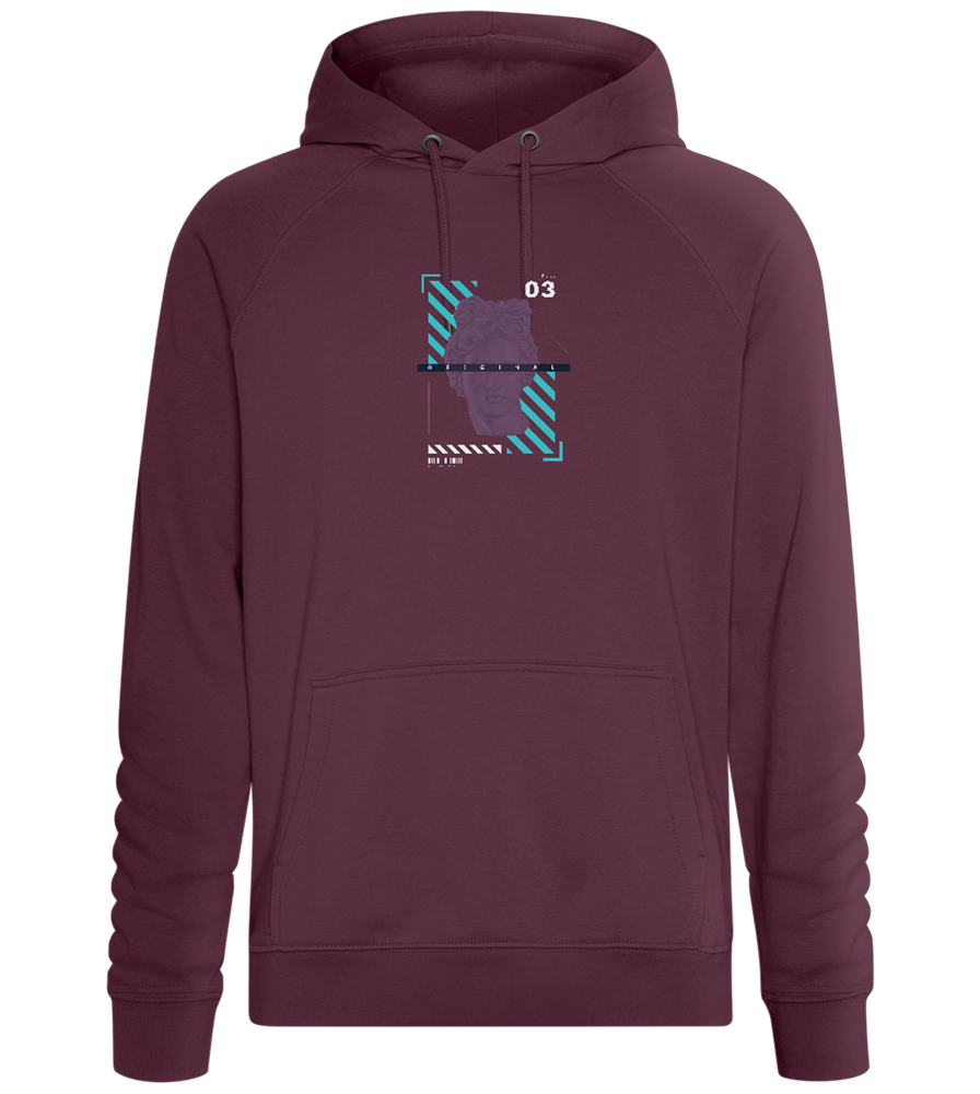 The Original Angel Design - Comfort unisex hoodie_BORDEAUX_front